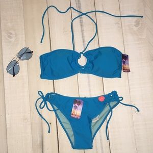 Blue forever 21 bikini 👙